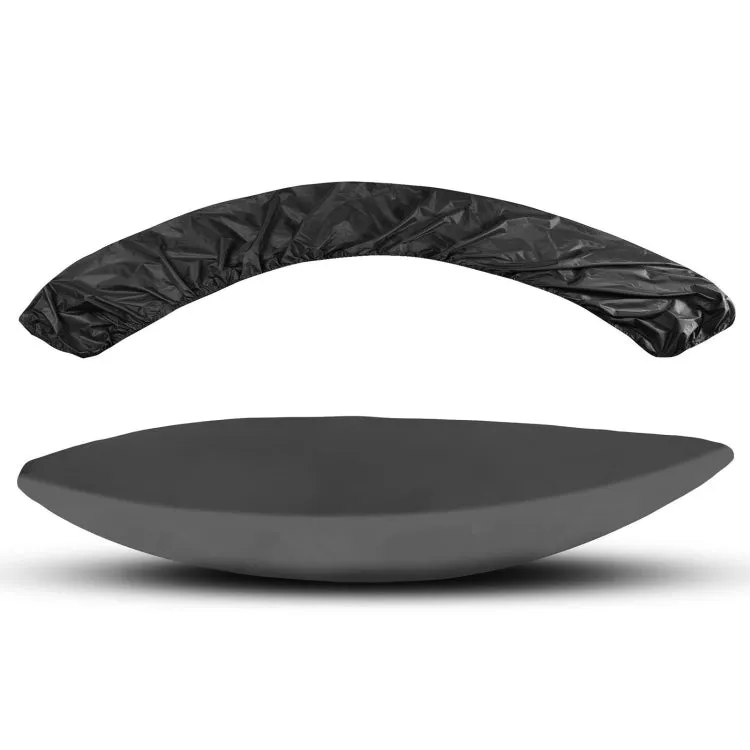 210D Oxford Cloth Outdoor Waterproof Sunscreen Kayak Cover, For:5.6-6m(Black)