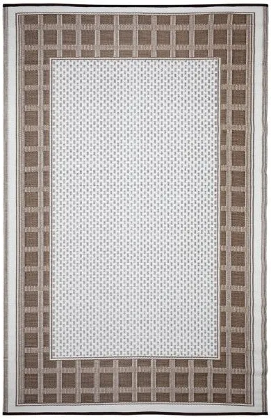 Eco Friendly Outdoor Rug - Europa Beige and Cream