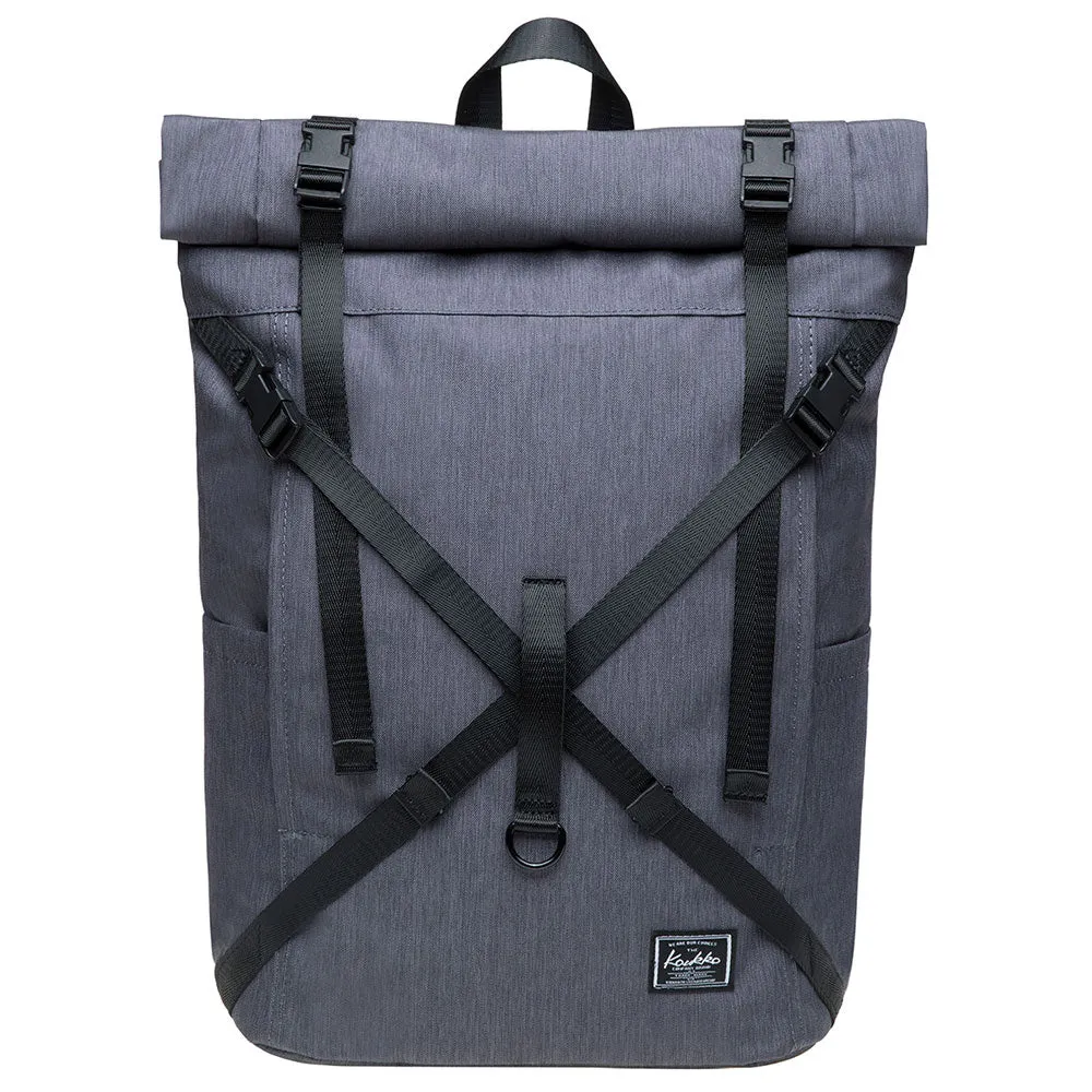 KAUKKO Backpack for daily use, KF07-2 ( Grey / 17.8L )
