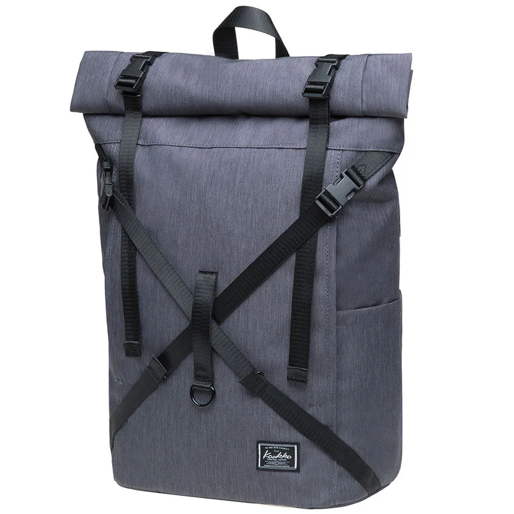 KAUKKO Backpack for daily use, KF07-2 ( Grey / 17.8L )